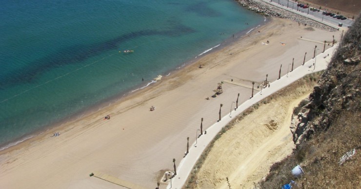Playa Horcas Coloradas, Melilla / Fuente: mapama.gob.es