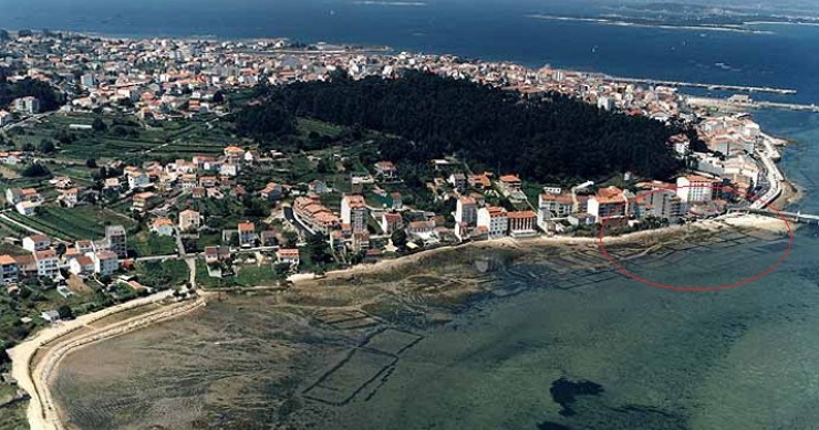 Playa A Vía Sur, O Grove, Pontevedra / Fuente: mapama.gob.es