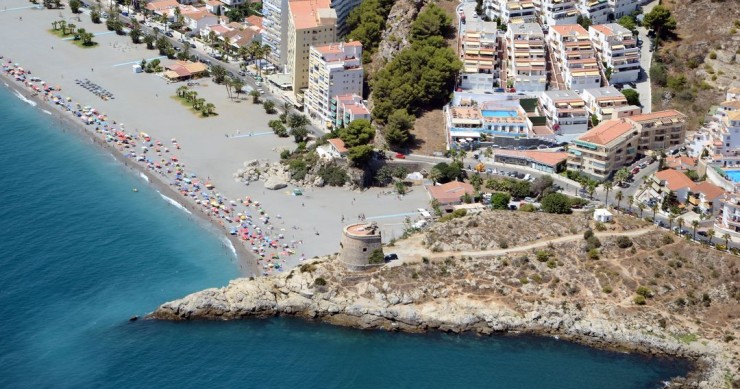 Playa Tesorillo, Almuñécar, Granada / Fuente: mapama.gob.es