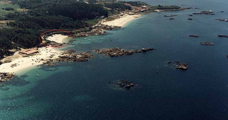Playa Barreiriño, O Grove, Pontevedra / Fuente: mapama.gob.es