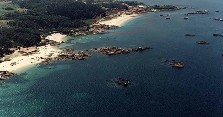 Playa Carreiro, O Grove, Pontevedra / Fuente: mapama.gob.es