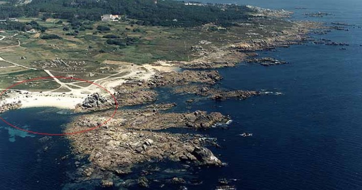 Playa Aguieira, O Grove, Pontevedra / Fuente: mapama.gob.es