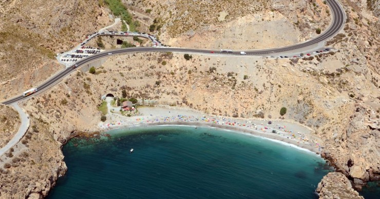 Playa La Rijana, Gualchos, Granada / Fuente: mapama.gob.es