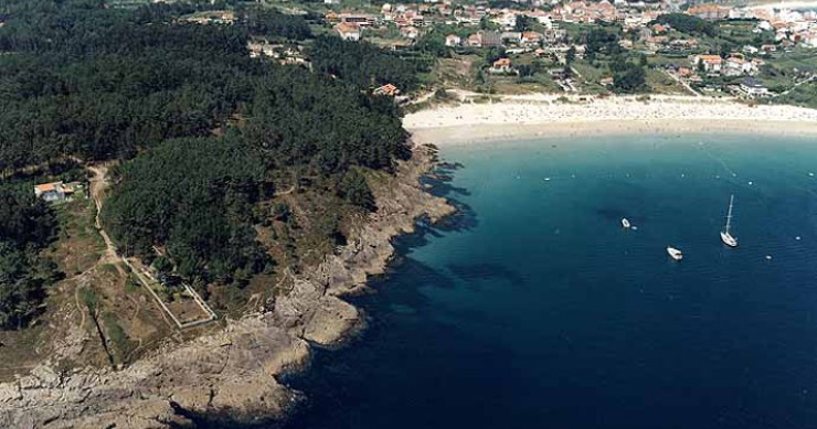 Playa Caneliñas, Sanxenxo, Pontevedra / Fuente: mapama.gob.es