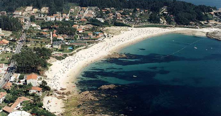 Playa Areas, Sanxenxo, Pontevedra / Fuente: mapama.gob.es