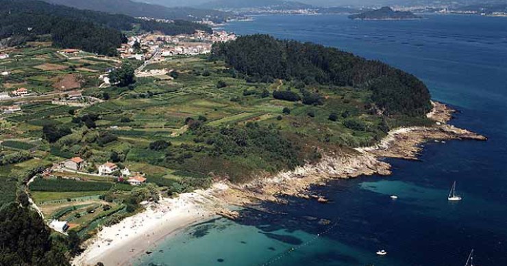 Playa Agra, Sanxenxo, Pontevedra / Fuente: mapama.gob.es