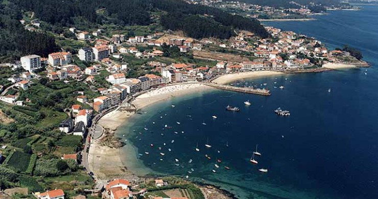 Playa Santa Mariña, Sanxenxo, Pontevedra / Fuente: mapama.gob.es