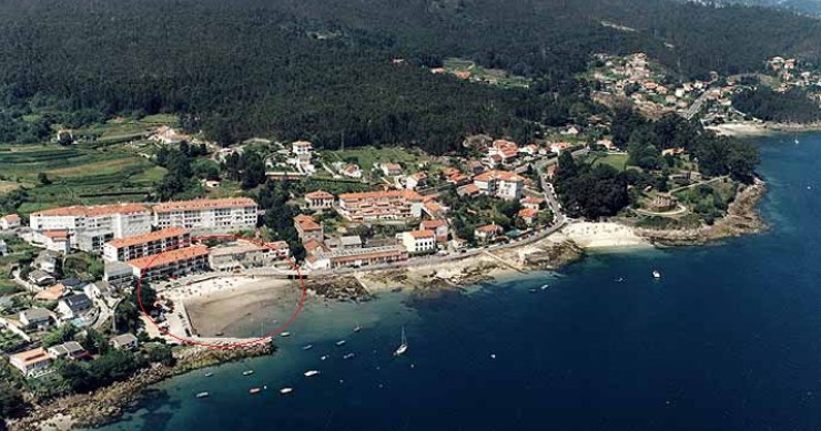 Playa Covelo, Poio, Pontevedra / Fuente: mapama.gob.es