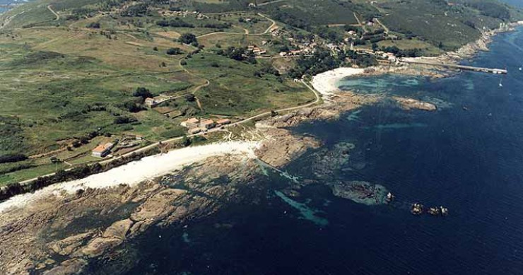 Playa Area dos Cans, Bueu, Pontevedra / Fuente: mapama.gob.es