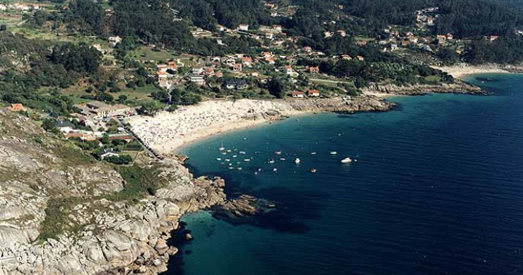 Playa Menduiña, Cangas, Pontevedra / Fuente: mapama.gob.es