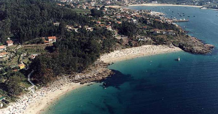 Playa Francón, Cangas, Pontevedra / Fuente: mapama.gob.es