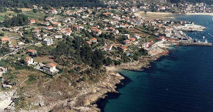 Playa Con Do Sestadelo, Cangas, Pontevedra / Fuente: mapama.gob.es