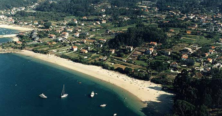 Playa Arneles, Cangas, Pontevedra / Fuente: mapama.gob.es