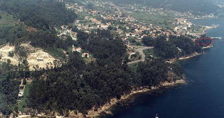 Playa Domaio, Moaña, Pontevedra / Fuente: mapama.gob.es