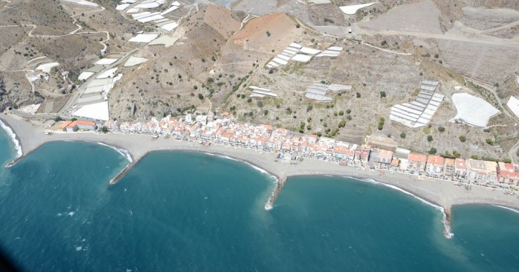 Playa La Mamola, Polopos, Granada / Fuente: mapama.gob.es