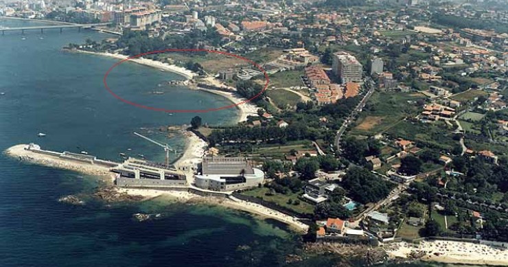 Playa Alcabre, Vigo, Pontevedra / Fuente: mapama.gob.es