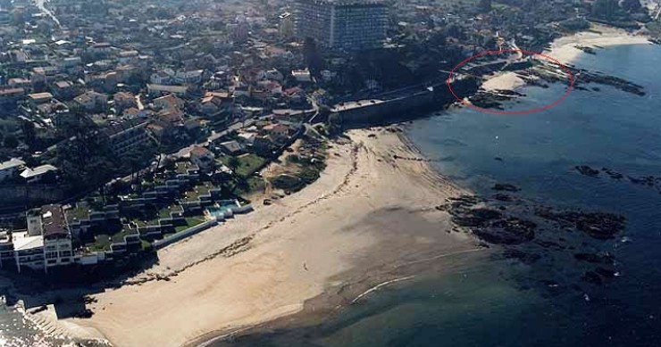 Playa Fechiño, Vigo, Pontevedra / Fuente: mapama.gob.es