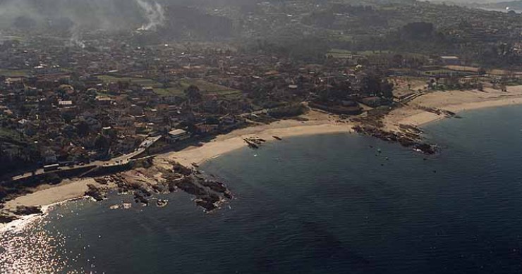 Playa Fontaíña, Vigo, Pontevedra / Fuente: mapama.gob.es