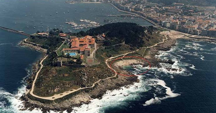 Playa Os Frades, Baiona, Pontevedra / Fuente: mapama.gob.es