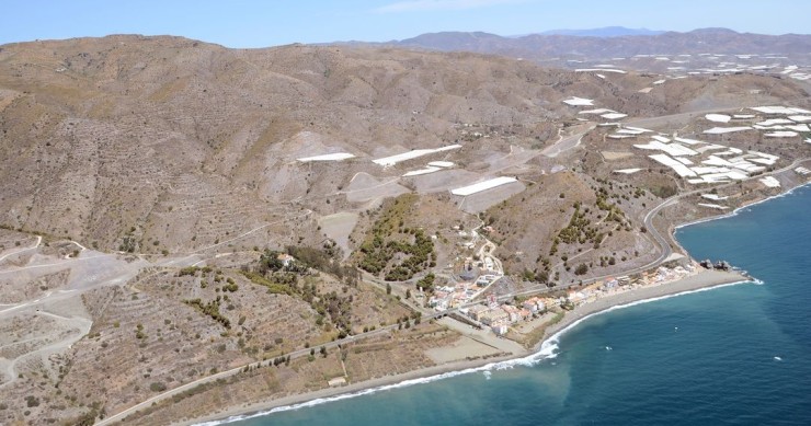 Playa Las Cañas, Sorvilán, Granada / Fuente: mapama.gob.es