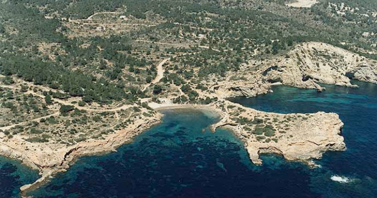 Playa S'Estanyol, Santa Eulalia del Río, Ibiza / Fuente: mapama.gob.es