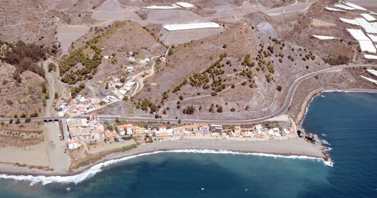 Playa Melicena, Sorvilán, Granada / Fuente: mapama.gob.es