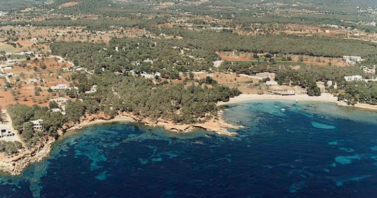 Playa Cala Pada, Santa Eulalia del Río, Ibiza / Fuente: mapama.gob.es
