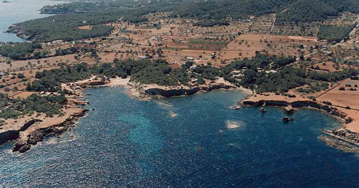 Playa Canal d'En Martí, Santa Eulalia del Río, Ibiza / Fuente: mapama.gob.es