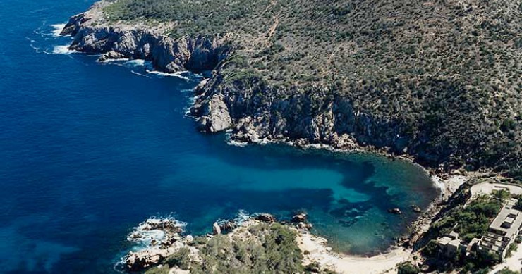 Playa Caló d'En Serra, Sant Joan de Labritja, Ibiza / Fuente: mapama.gob.es