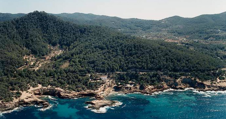 Playa S'Illot d'En Renclí, Sant Joan de Labritja, Ibiza / Fuente: mapama.gob.es