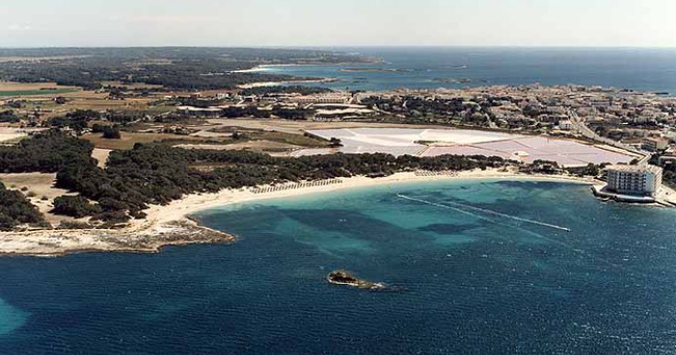 Playa Ses Estanques, Campos, Mallorca / Fuente: mapama.gob.es