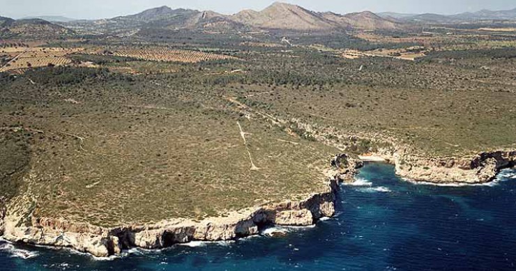 Playa Caló Bota, Manacor, Mallorca / Fuente: mapama.gob.es