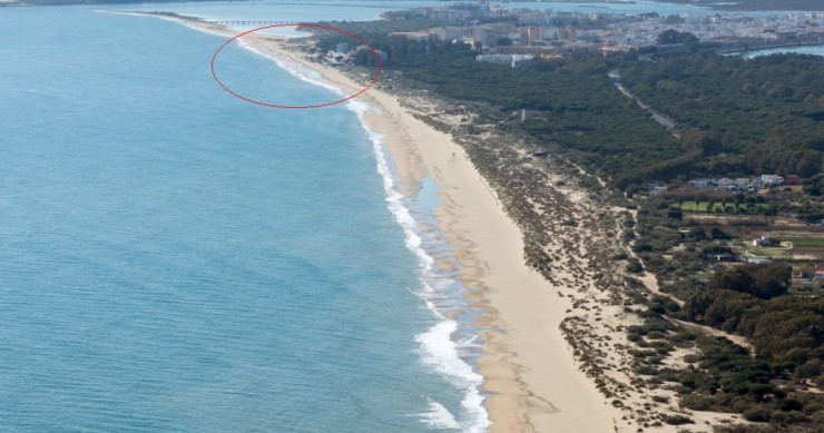 Playa Central, Isla Cristina, Huelva / Fuente: mapama.gob.es