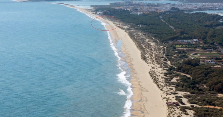 Playa Del Hoyo, Isla Cristina, Huelva / Fuente: mapama.gob.es