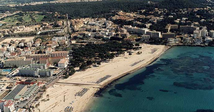 Playa Cala de Santa Ponça, Calvià, Mallorca / Fuente: mapama.gob.es