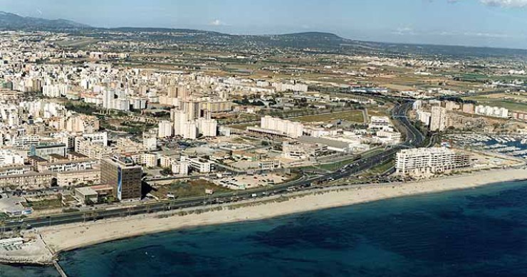 Playa C'an Pere Antoni, Palma de Mallorca, Mallorca / Fuente: mapama.gob.es