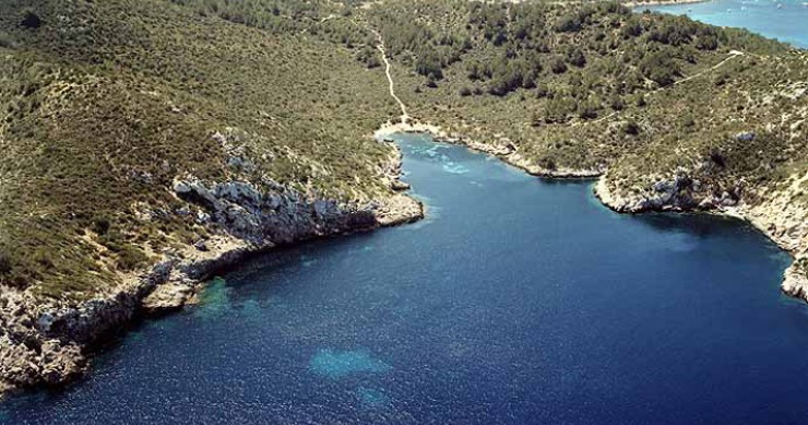 Playa Cala Ganduf, Palma de Mallorca, Mallorca / Fuente: mapama.gob.es