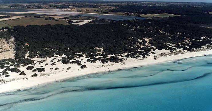Playa Es Trenc, Campos, Mallorca / Fuente: mapama.gob.es