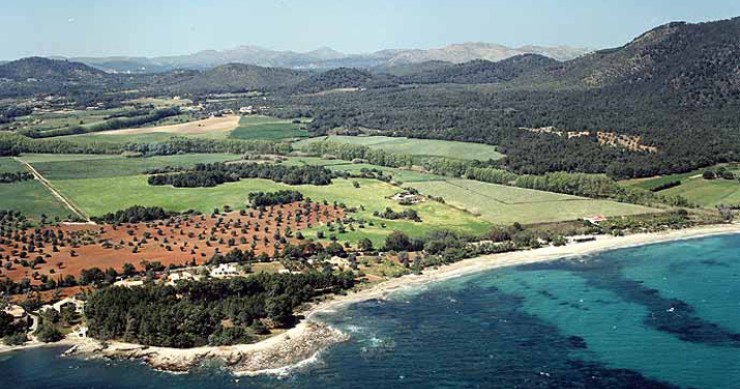 Playa Es Ribell, Son Servera, Mallorca / Fuente: mapama.gob.es