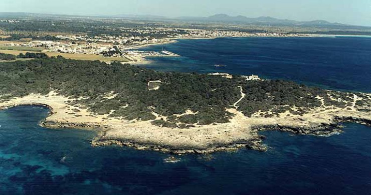 Playa Caló En Timo, Llucmajor, Mallorca / Fuente: mapama.gob.es