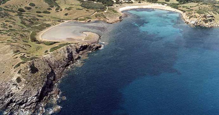 Playa Cala de Sa Torreta, Maó, Menorca / Fuente: mapama.gob.es