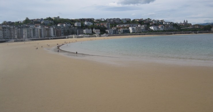 Playa La Concha, Donostia/San Sebastián, Guipúzcoa / Fuente: mapama.gob.es