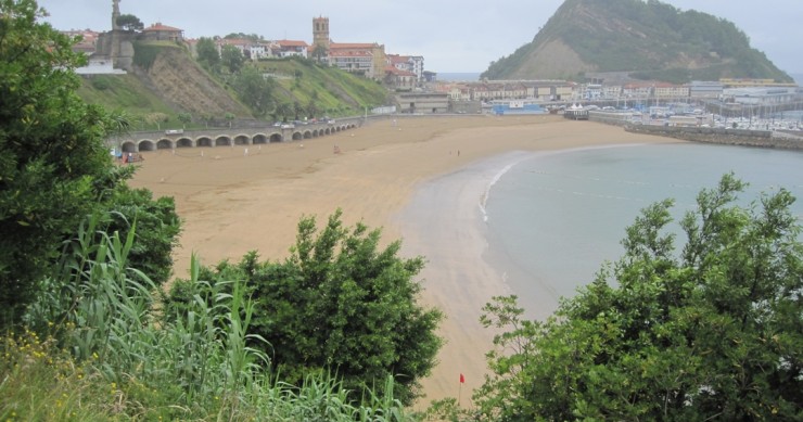 Playa Malkorbe, Getaria, Guipúzcoa / Fuente: mapama.gob.es