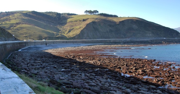 Playa Orruaga, Getaria, Guipúzcoa / Fuente: mapama.gob.es