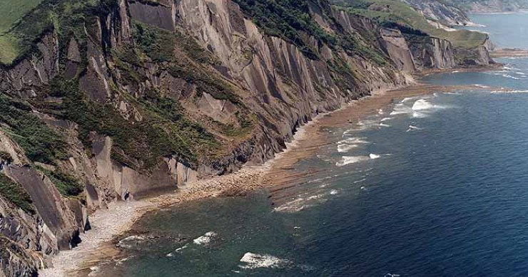 Playa Sakoneta, Deba, Guipúzcoa / Fuente: mapama.gob.es