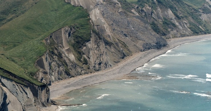 Playa Aitzuri, Zumaia, Guipúzcoa / Fuente: mapama.gob.es