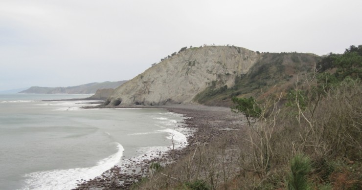 Playa Itxaspe, Deba, Guipúzcoa / Fuente: mapama.gob.es