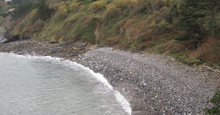 Playa Alkolea, Mutriku, Guipúzcoa / Fuente: mapama.gob.es