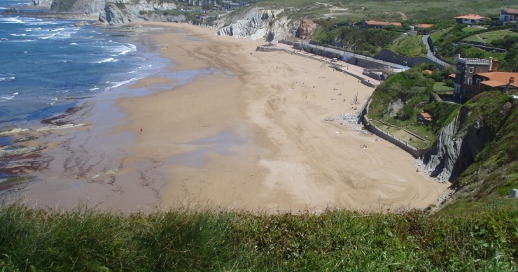 Playa Arrietara- Atxabiribil, Sopela, Vizcaya / Fuente: mapama.gob.es