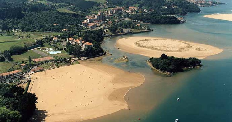 Playa San Antonio , Sukarrieta, Vizcaya / Fuente: mapama.gob.es